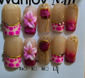 Handmade Press On Nails - Style 01