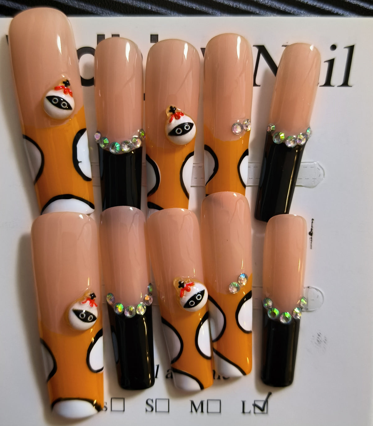 Handmade Press On Nails - Style 04